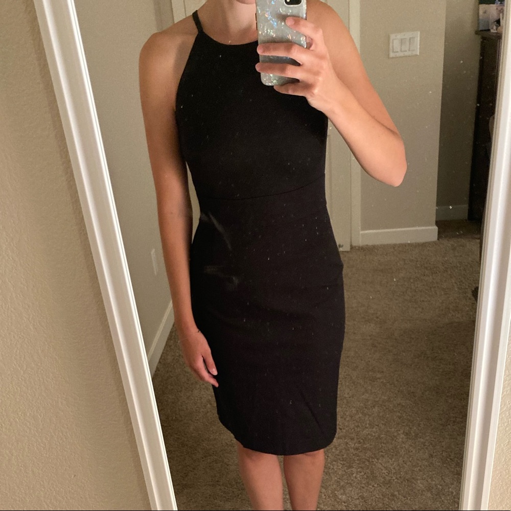 Banana Republic black dress